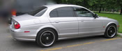 Jaguar S-Type - 50% front / 5% rear